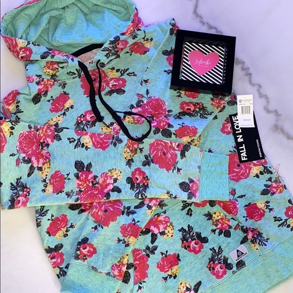 🔥ELEMENT HEART TO HEART DREAM FLEECE HODDIE NWT - Picture 3 of 4